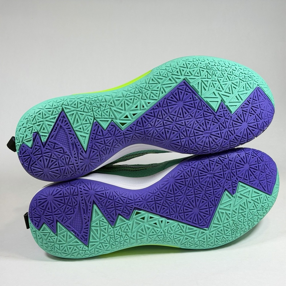 361 Degrees Big 3 V Size-US 11.5 Mens Quick Ignite C 2421-9111 Green Purple - Picture 4 of 8